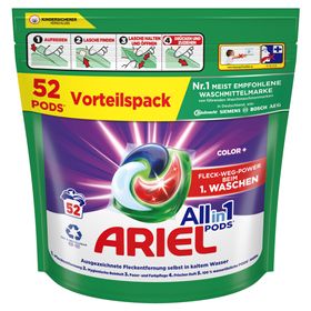 Ariel Allin1 PODS® Flüssigwaschmittel-Kapseln 52 Waschladungen Color+