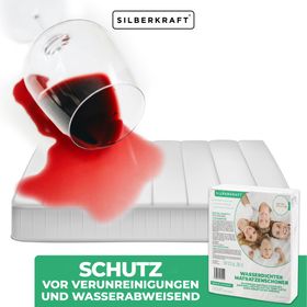 SILBERKRAFT Anti-Milben Matratzenbezug