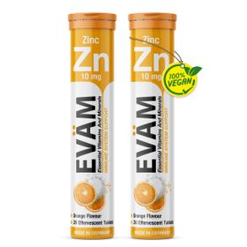 EVÄM Zink Brausetabletten - 2 Set