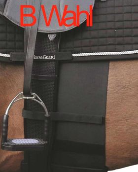 Sporenschutzgurt HorseGuard schwarz, B WAHL