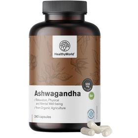 HealthyWorld Ashwagandha 500 mg