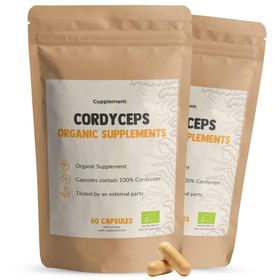 Cupplement - Cordyceps  500 mg BIO - Kapseln