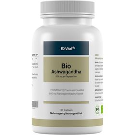 EXVital® Bio Ashwagandha (Schlafbeere) hochdosiert und vegan