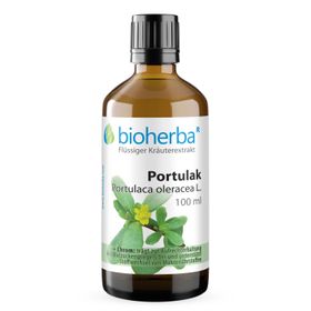 Bioherba Portulak  Portulaca oleracea L.  Tropfen  Tinktur Extrakt