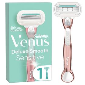 Gillette Venus - Nassrasierer "Deluxe Smooth Sensitive" Roségold