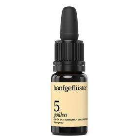 HANFGEFLÜSTER Goldenes CBD Öl CBD 5%