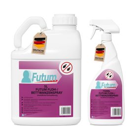 FUTUM 5L + 750ml Bettwanzen- / Flohspray