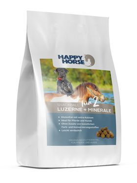 Happy Horse Aktion Snackballs für 2 - Luzerne + Minerale