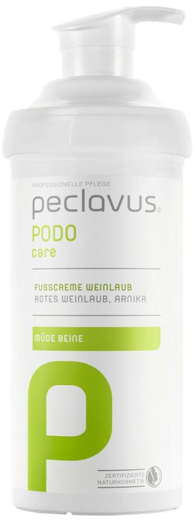 Peclavus Podo Care Fusscreme Weinlaub