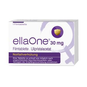 ellaOne® 30 mg Notfallverhütung thumbnail