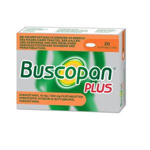 Buscopan® plus Paracetamol 10mg/500mg thumbnail