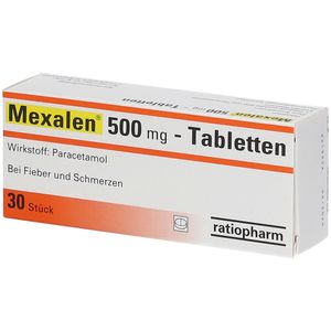 Mexalen® 500 mg-Tabletten thumbnail