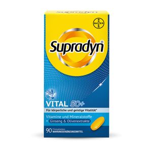 Supradyn® VITAL 50+ Filmtabletten Multivitaminpräparat für körperliche und geistige Vitalität ab 50 Jahren - thumbnail