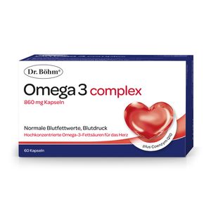 Dr. Böhm® Omega 3 complex Kapseln - Für normale Blutfettwerte und ein gesundes Herz thumbnail