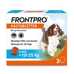 FRONTPRO® Kautablette für Hunde (>10-25kg) thumbnail