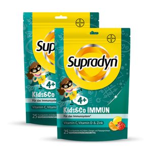 Supradyn® IMMUN Kids&Co Gummies zur Unterstützung des Immunsystems bei Kindern und Erwachsenen - Jetzt 10% sparen mit dem Code supradyn10* thumbnail