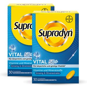 Supradyn® VITAL 50+ Filmtabletten Multivitaminpräparat für körperliche und geistige Vitalität ab 50 Jahren thumbnail