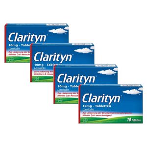 CLARITYN® Tabletten zur Linderung von Allergiesymptomen wie Heuschnupfen und Juckreiz thumbnail
