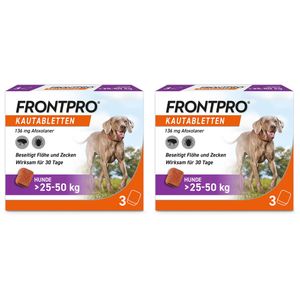 FRONTPRO® Kautablette für Hunde (>25-50kg) thumbnail