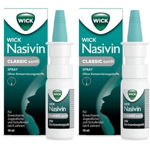WICK Nasivin® Classic sanft 0,05% Nasenspray ohne Konservierungsstoffe thumbnail