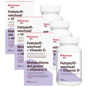 Redcare Fettstoffwechsel + Vitamin D thumbnail
