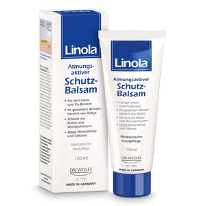 Linola Schutz-Balsam - Wundschutzcreme bei Hautwolf oder gereizter Haut thumbnail