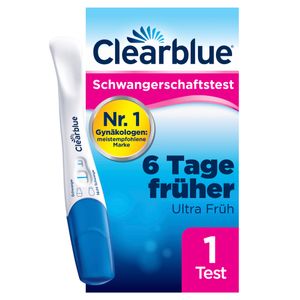 Clearblue Schwangerschaftstest Frühtest Frühe Erkennung 1er thumbnail