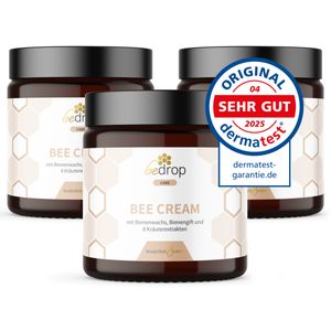 bedrop Vorteilsset:  Bee Cream Bienengiftsalbe und 8 Kräuterextrakten im 3er Set thumbnail