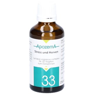 APOZEMA® Stress- und Nerven-Tropfen Nr. 33