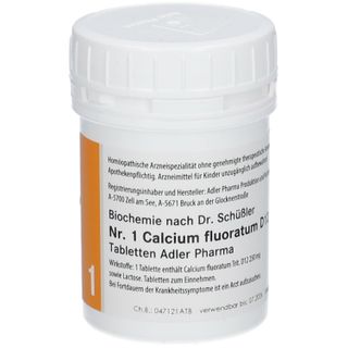 Adler Schüssler Salze Nr. 1 Calcium fluoratum D12
