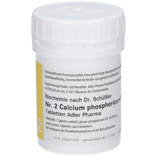 Adler Schüssler Salze Nr. 2 Calcium phosphoricum D6