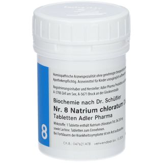 Adler Schüssler Salze Nr. 8 Natrium chloratum D6
