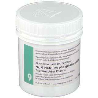 Adler Schüssler Salze Nr. 9 Natrium phosphoricum D6