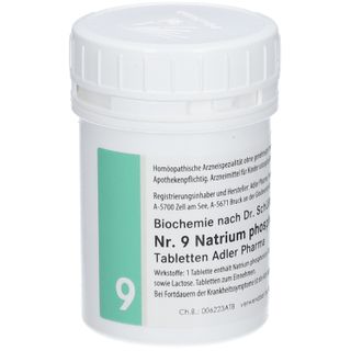 Adler Schüssler Salze Nr. 9 Natrium phosphoricum D6