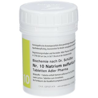 Adler Schüssler Salze Nr. 10 Natrium sulfuricum D6