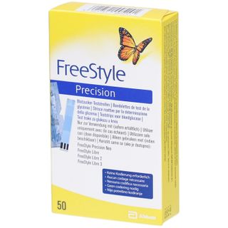 FreeStyle Precision Blutzucker-Teststreifen ohne Codierung