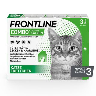FRONTLINE COMBO® Spot on gegen Flöhe und Zecken Katze