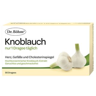 Dr. Böhm® Knoblauch  nur 1 Dragee täglich