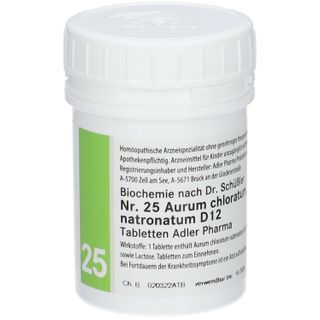 Adler Schüssler Salze Nr. 25 Aurum chloratum D12