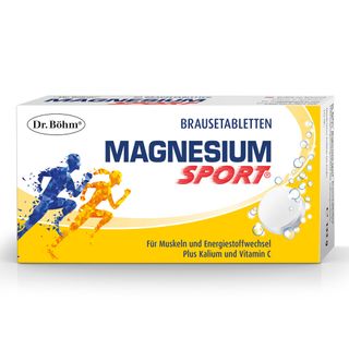 Dr. Böhm® Magnesium Sport® Brausetabletten - Für langanhaltende Ausdauer und Leistung