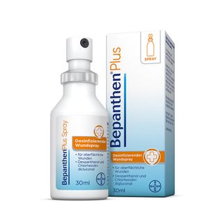 Bepanthen® Plus Spray - Jetzt 20% sparen mit dem Code bepanthenplus20*