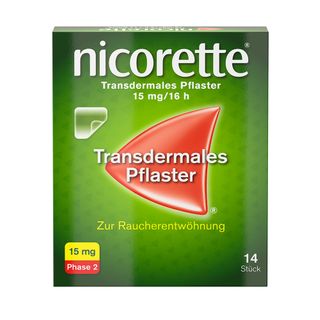nicorette® transdermales Pflaster 15mg/16h