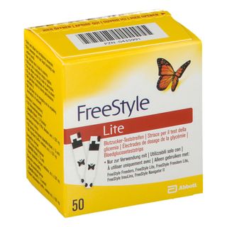 FreeStyle Lite Blutzucker Teststreifen ohne Codieren