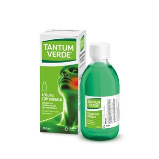 TANTUM VERDE® Gurgellösung bei Entzündungen im Mund- und Rachenraum