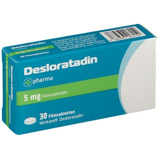 Desloratadin +pharma 5 mg