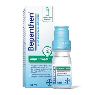 Bepanthen® Augentropfen – effektive Hilfe bei trockenen und gereizten Augen