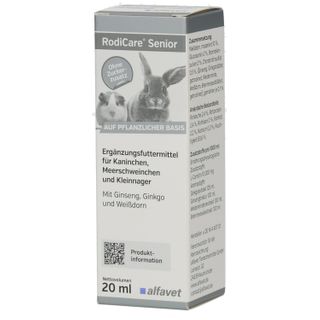 RodiCare® Senior für Kaninchen, Meerschweinchen und Kleinnager