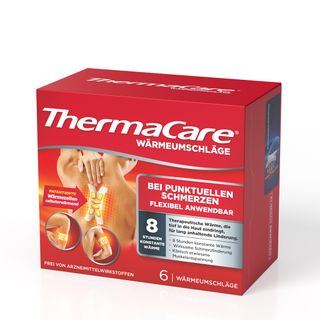 ThermaCare ® bei punktuellen Schmerzen, kleines ThermaCare Wärmepflaster zur flexiblen Anwendung