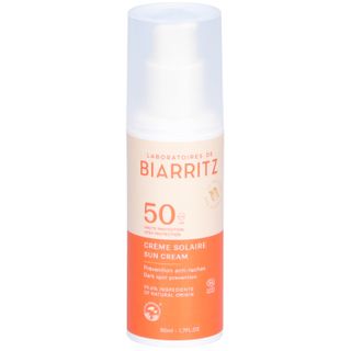 Laboratoires de BIARRITZ ALGAMARIS Bio-Sonnencreme für das Gesicht SPF 50