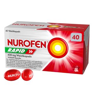 NUROFEN RAPID 400 mg Ibuprofen Weichkapseln - für langanhaltende Schmerzlinderung